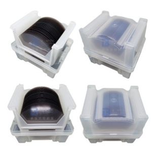 Quality Black LiNbO3 And LiTaO3 Reduced Piezoelectric Wafer For Higher Frequency SAW Devices for sale