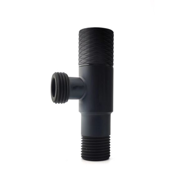 Black Finishing SS304 Angle Valve 1/2" 3/4" 3/8"