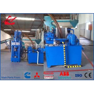 High Capacity Metal Chip Briquetting Press Machine , Aluminium Briquetting