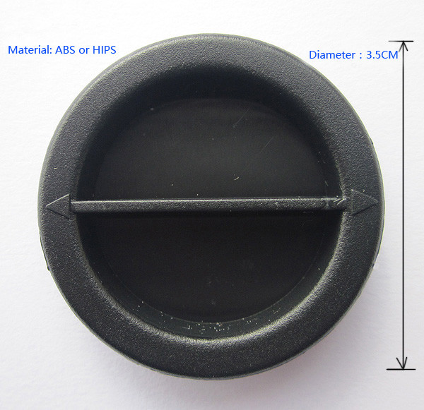 Buy Green material ABS or HIPS lid for piggy bank , money bank , diameter 3.5 cm at wholesale prices