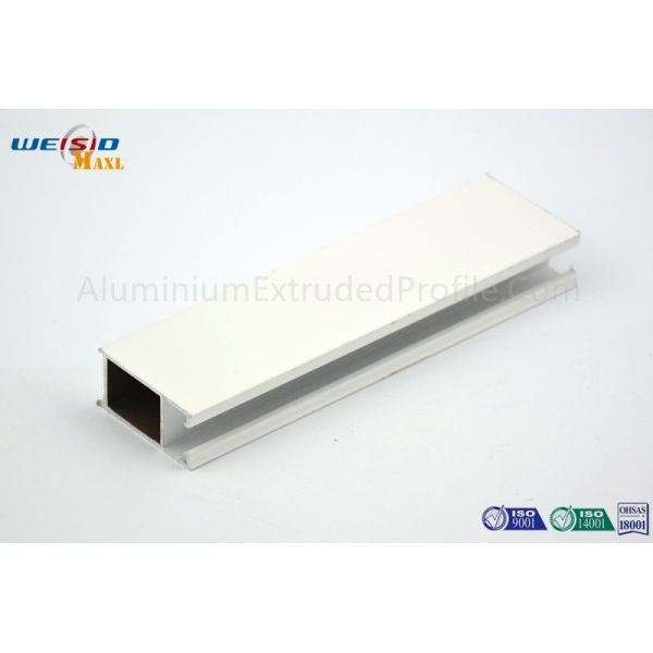 Buy 6 Meters Length White Powder Coating Aluminium Profiles Window Frames at wholesale prices