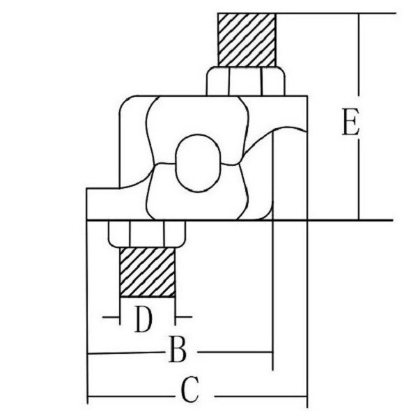 Electric Galvanized Drop Forged Fist Grip Clip Cable Clamps For Wire Rope