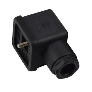 Type A Solenoid Valve Connector PG9 PG11 Valve Plug Wirable 4 Pin IP65 Connector
