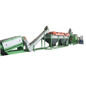 Raffia Bag Plastic Waste Recycling Machine Film 500kg/H