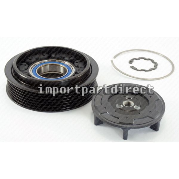 NEW A/C Compressor CLUTCH KIT for Mercedes Models 7SEU17C with 6 GROOVE PULLEY