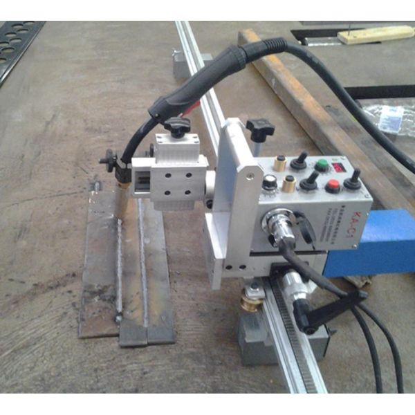 MIG Auto CO2 Welding Trolley Horizontal Track Welding Tractor Steel Structure