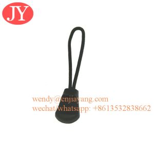 Jiayang high quality zipper pulls string zipper pull custom cord zipper pull