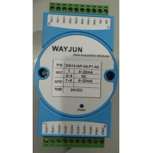 Buy cheap 4-20ma to 4-20ma current isolation splitter WAYJUN 3000VDC one in two out signal from wholesalers
