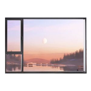 Modern Design Thermal Break Aluminium Alloy Frame Casement Windows for House