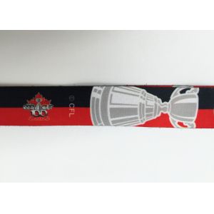 Gift Bamboo Id Card Sublimation Printing Lanyards , Name Badge Lanyards