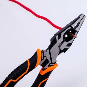 Heavy Duty Gripping Industrial Circlip Pliers 200mm Insulated Combination Plier