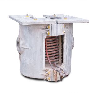 Aluminum Bronze 400KW 2000HZ Induction Melting Furnace