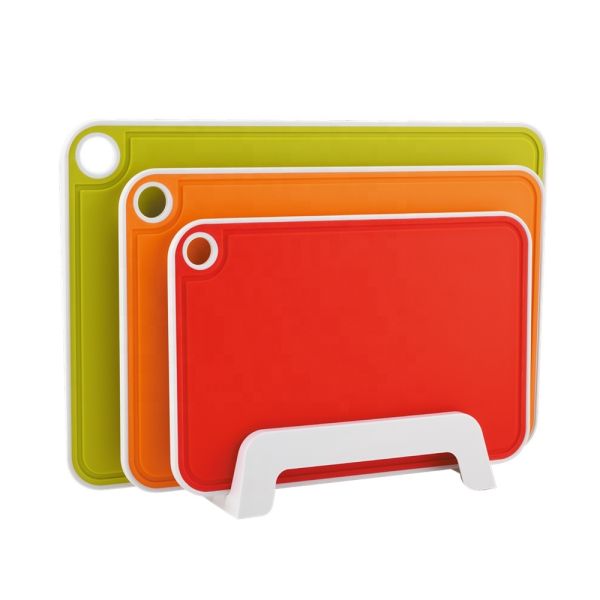ISO9001 Attested Cutting Board Set for Colorful Kitchen Accessories and Cooking Tools