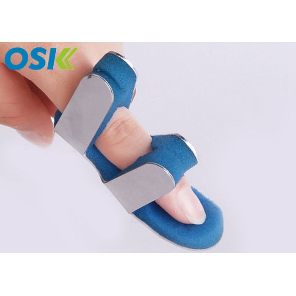 Buy Blue Foam Pad Broken Bone Splint Finger Arthritis Protector Easy To Carry at wholesale prices