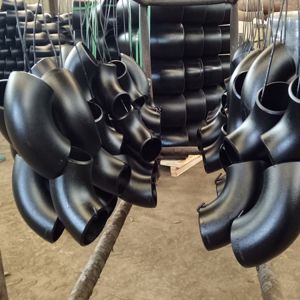 Quality Industrial Black Elbow Pipe Fittings Cost-effective Solution for sale