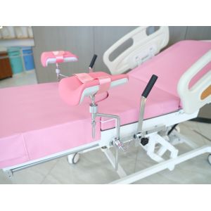 Manual Gynecological Exam Bed with Adjustable Back Plate Adjustable Customizatio