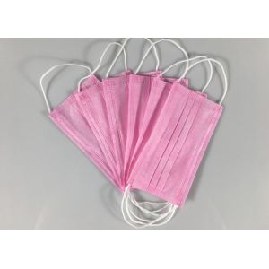 Pink Elastic Ear Loops BFE95 Civil Disposable Nose Mask