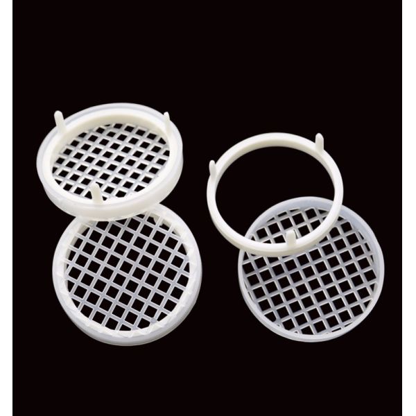 Round Queen Cage Queen Rearing Beekeeping Plastic Bee Queen Catcher White Color