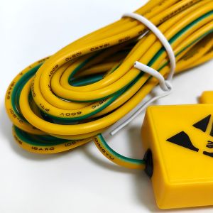 Yellow Grounding Socket Grounding Equipment Component