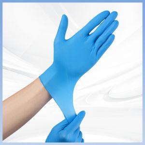 Wholesale Nitrile Gloves Customized 9 Inches Disposable Nitrile Glove Thickness