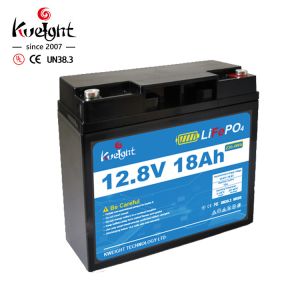 Quality Large Lithium Iron Phosphate Rechargeable Battery 12.8v 18ah Lifepo4 for sale