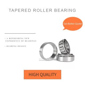 25580/25520 Tapered roller bearings, single row