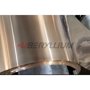 CuBe2NiTi Beryllium Copper Strip Coil 0.3x250mm Polished