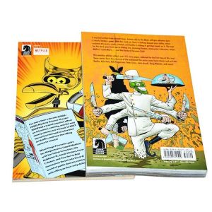 Customized Size Softcover Book Printing Perfect Bound Full Color Book Printing