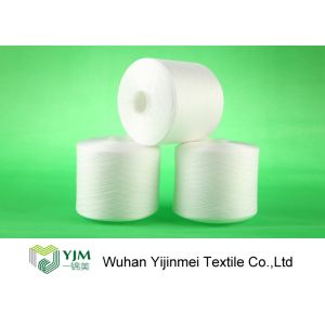 Strong TFO White Dyed Polyester Spun Yarn For High Speed Sewing Machine