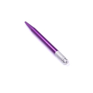 Fashionable Purple color Professional Aluminum Microblading Manual Pen for