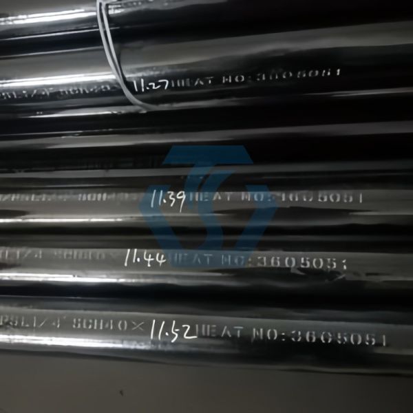 API Round Hot Rolled Welded Seamless Mild Carbon Steel Line Pipe For Oil Pipeline Construction