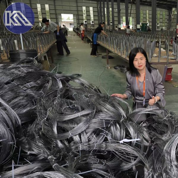 KN WIRE MESH LOW VISIBILITY WIRE FOR MILITARY PROTECTION FENCE