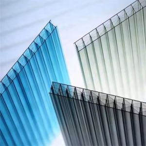 Greenhouse Polycarbonate Roofing Sheet PC Embossed Sheets Polycarbonate Hollow Plastic Roofing Transparent Panels