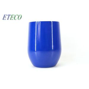 12 Oz Reusable Insulated Cups , Personalized Wine Tumbler With Lid