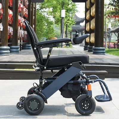 Buy Folding Lightweight Wheelchair Electric Aluminum Alloy at wholesale prices