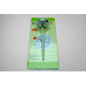 Bimetallic Stainless Steel Industrial Oven Thermometer 100F - 600F Oven
