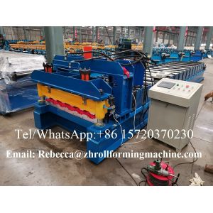 Yaskawa Tile Sheet Roll Forming Machine Steel Foot Sheet Maker 0.3-0.8Mm 2-4M