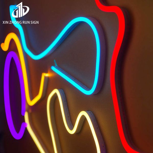 Customized Party Decorative Led Lighting Illuminated Letter Neon Light Signs
