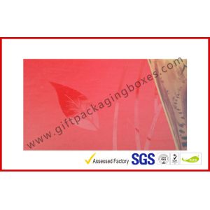 Magnetic Rigid Gift Boxes Satin Covered Foam with UV Coating