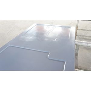 Ice Blue Epoxy Resin Countertop With Resist Heat And Corrosion for Laboratory