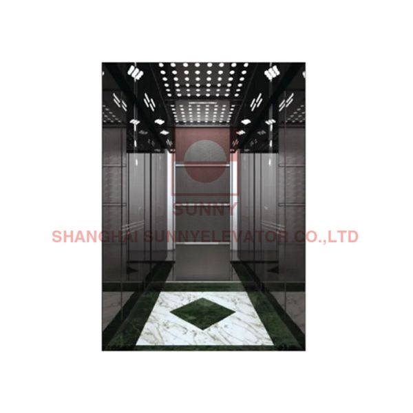 Passenger Vvvf Villa Hotel 450kg Residential Home Elevators With Deceleration