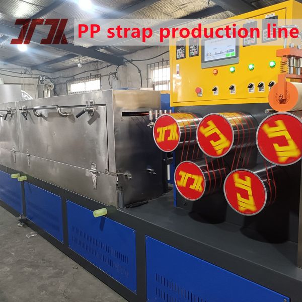5mm Special Width High Capacity Pp Strap Production Line With Automatic Winder And Long Length