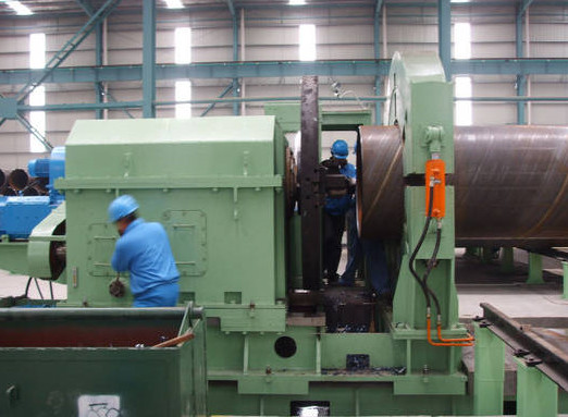 Buy Professional Spiral Welded Steel Pipe Beveling Machine Energy Efficiency at wholesale prices