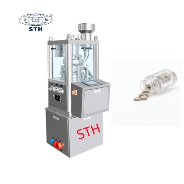 TIANHE 8 Stations Laboratory R&D Pill Compression Machine For Honey Food