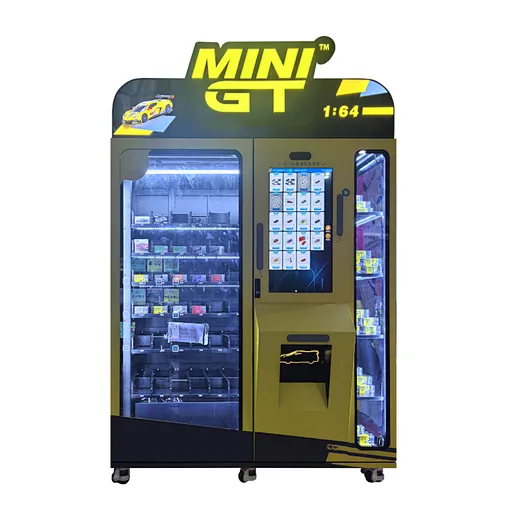 Quality Model Cars Vending Machine with 32-Inch HD Touchscreen Extra Display Cabinet and 24/7 Unmanned Retail Solution for sale