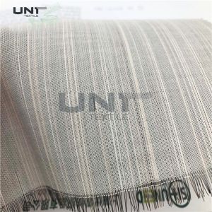 Fashionable Shrink Resistant Horsehair Interlining Smooth Handfeeling