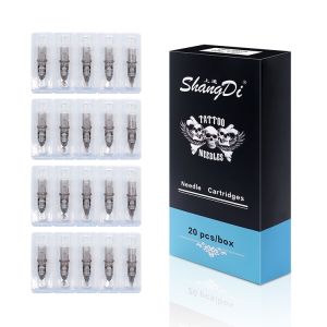 316 Stainless Steel Tattoo Needle Cartridge 20pcs Sterilized