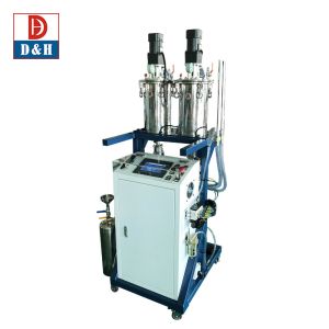 Quality PLC Programming Type Automatic Glue Potting Machine for LED Driver Wood Packaging for sale