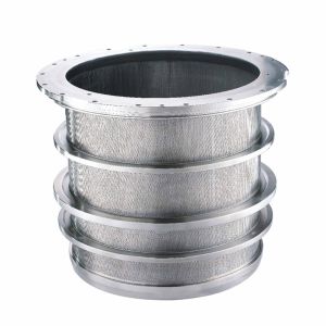 Stainless Steel Wedge Wire Slotted Paper Making Pressure Screen Basket