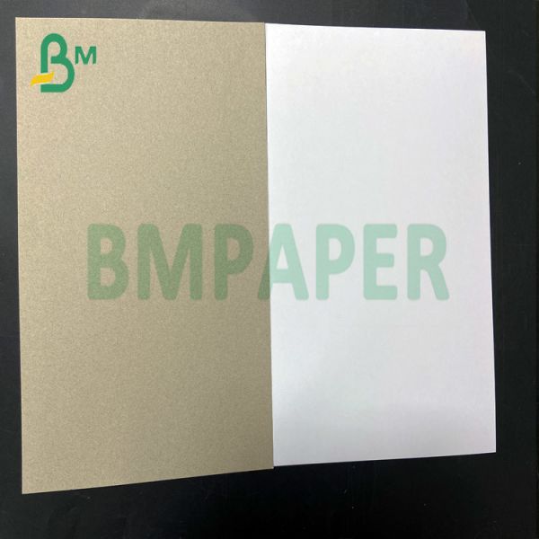 Recycled Pulp Coated White Board With Gtey Back for Literacy Card